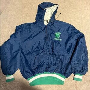 ACS Cobham Rugby Nylon School Pullover Jacket- Lined- DeLong- 2XL